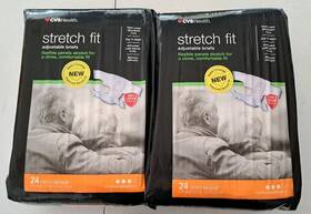 Cvs 050428083468 2 Pk Unisex Incontinence Briefs 31 Inch - 52 Waist Medium 24 Ct