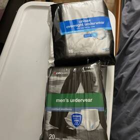 Cvs 050428291542 Set 2 Cvshealth Adult Incontinence Underwear Pull-on Sm