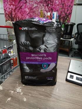 795726 Cvs Health Women S Protective Pads Long Ultimate 27 Bladder Control 180 Dt