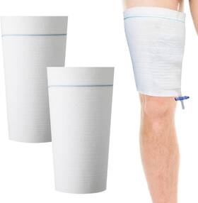 Cxwuzh 445011042008 Catheter Leg Bag Holder 2 Pcs Stay In Place Urine Bags For Legs Men Women Ca