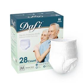 Dafi 947662232070 Adult Incontinence Underwear For Women And Men M/28 Count Overnight Bladder Co