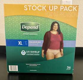 Depend 036000516593 Fit-flex Incontinence Underwear For Women Xl-maximum- 36 Count