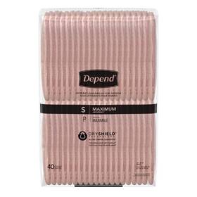 Depend 036000541960 Fit-flex Incontinence Underwear 80 Ct Size Small
