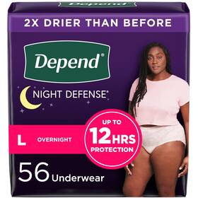 10036000551669 Depend Night Defense Adult Incontinence And Postpartum Bladder Leak Underwear For Wome