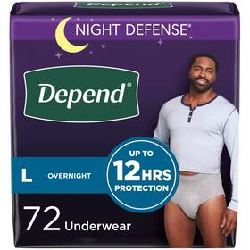 10036000567677 Depend Night Defense Adult Incontinence Underwear For Men Disposable Overnigh