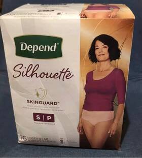 105145801 Depend Silhouette Incontinence Underwear For Women Maximum Absorbency S 16 Ct 105145801 Depend Silhouette Incontinence Underwear For Women Maximum Absorbency S 16 Ct