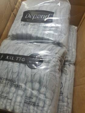 Depend 744111007113 Fresh Protection 44 Count Incontinence Underwear For Men Maximum Xxl