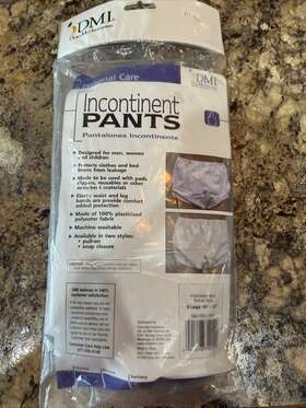 Dmi 041298700142 Waterproof Incontinence Underwear For Disabled Elderly Handicapped Xl