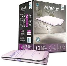 Ali-up3036 Domtar Attends Premier Underpads 30x36 In Air Permeable Disposable Heavy Absorbency 50