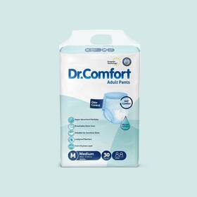 Dr. Comfort 680131205608 Comfortable Incontinence Diapers For Adults Breathable Pants Medium