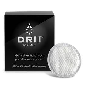 Drii For Men 199284945821 Male Guards Ultra-thin Incontinence Pads Post-urination Dribbling