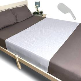 Dry Joy 860009934344 Waterproof Washable Bed Pads For Incontinence Twin Size 34 Inch X 36 - Reusa
