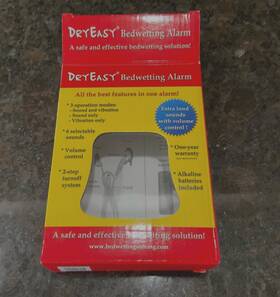 X000m8pd7l Dryeasy Bedwetting Alarm/3 Operation Modes/6 Sounds/vibration /volume Control