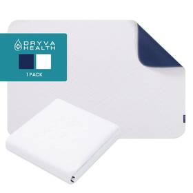 Dryva Health 860010706176 Washable Underpads - 34 Inch X 52 1 Pack High Absorbency Waterproof And Reu