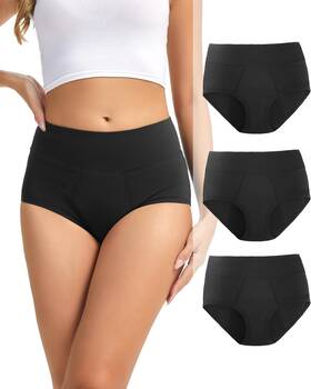 Dtuomo 762849092836 Incontinence Underwear For Women Absorbency Leakproof Postpartum Pe