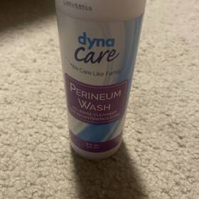 4850 Dynarex Dynacare Perineum Wash 8 Oz. Pump Bottle Mild Scent Liquid 1 Ct