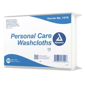 Dynarex 616784131535 Personal Care Washcloth Count Of 500 By