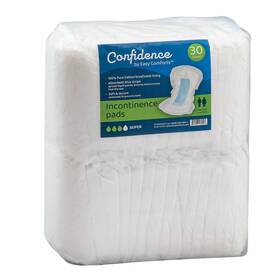 Dfs11895 Easy Comforts Confidence By Ectm Incontinence Pads Pkg Super