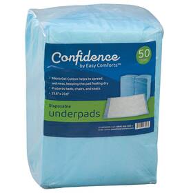 Dfs11903 Easy Comforts Confidence By Ectm Disposable Underpads Pack Of 50