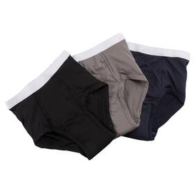 Easycomforts 842536137443 Mens 20 Oz. Incontinence Briefs 3-pack Assorted Colors