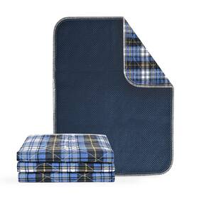 Econazole 781017631790 3 Pack Incontinence Washable Bed Pads Reusable Waterproof Underpads For Adul