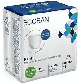 Egosan 011809016514 Super Incontinence Adult Pull Up Underwear With New Stretchable Waistband Ma