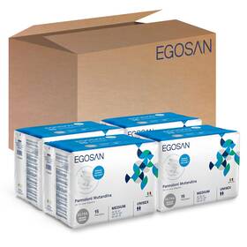 Egosan 045916094897 Ultra Incontinence Disposable Adult Diaper Brief Maximum Absorbency An