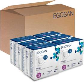 Egosan 22063 Adult Incontinence Pull Up Underwear Max. Protection Medium 84 Count