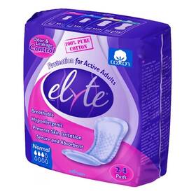 Eai02n Elyte Cotton Incontinence Pads Normal Size Case Of 144 For Maximum Comfort