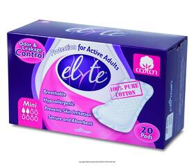 Lieai01m Elyte Cotton Incontinence Liners Mini 120 Count 6 Packs Of 20
