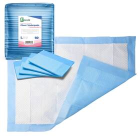 Mn2336-50 Emerald Incontinence Underpads 50 Pads Waterproof Plastic Backing Highly A