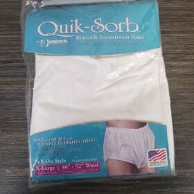 57332 Essential Medical Supply Quik-sorb Pull On Incontinent Pants Xl 46 Inch -52 Waist