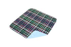 Essential Medical Supply 754756000486 Quik-sorb Plaid Reusable Underpad 34 Inch X 36 3 Count