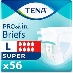 Essity 313096579504 Tena Proskin Unisex Adult Diapers With Tabs Maximum Absorbency Large 56 Ct