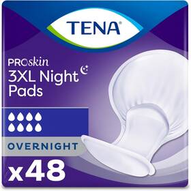 Essity 705353634826 Tena Incontinence Pads 3xl Plus Size Overnight Absorbency For Men And Women Pr