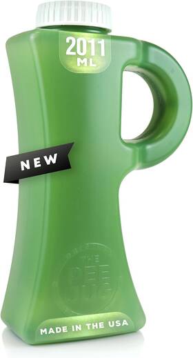 Est. 2021 711181481990 2011ml 68oz Leak And Spill-proof Portable Urinals For Men - Outdoor Male Urine B