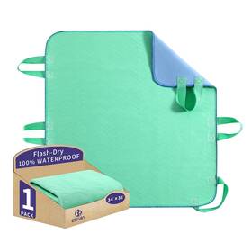 Es-2023wph-gn-3436-1p Eswin Positioning Bed Pad With Handles Quick-drying 6-handle Incontinence