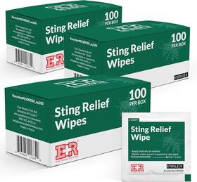 Ever Ready First Aid 313045465476 Sting Relief Wipes 300 Count