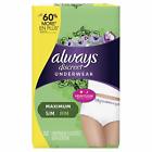 Ewmwq5avci General Count Incontinence Women Underwear Always Discreet Maximum Classic Cut