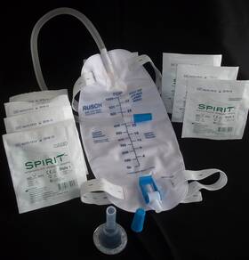 7-catheters External Cathetr 752181390059 Incontinence Kit -week Self-seal 25mm Small Premium