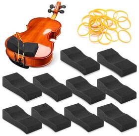 R22058-mg-us Facmogu 10pcs Foam Shoulder Pads Economy Sponge For Black