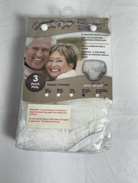 Fiberlinks 056156050031 Americare Textiles Inc. Unisex Waterproof Vinyl Pull-on Pants Xl