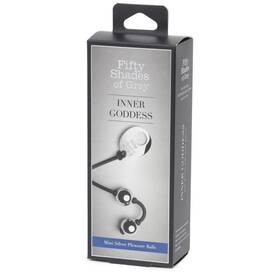 74939 Fifty Shades Of Grey Mini Silver Balls Jiggle Kegel Pelvic Muscles Exerciser