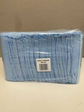 Crf-120 First Quality 090891945146 Procare Underpads 21x36 In Blue Disposable Fluff Core Light Absorbency 30 Count Crf-120 First Quality 090891945146 Procare Underpads 21x36 In Blue Disposable Fluff Core Light Absorbency 30 Count