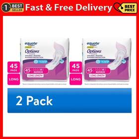First Quality 313026668636 Equate Options Womens Incontinence Pads Maximum Absorbency