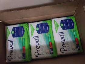 Nu-01 First Quality Prevail Nu-fit Adult Daily Briefs Maximum Absorbency Size M 6 Pack On The Box