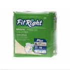 Fitplusxlgz Medline Fitright Plus Adult Briefs With Tabs Moderate Absorbency
