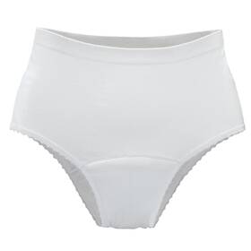 Fox Valley Traders 2465s-1a-10-wht Seamless Reusable Incontinence Panties White Sm