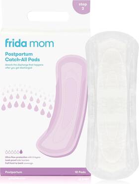100001308 Frida Mom Postpartum Pads Leak Proof Feminine Care Maxi 18 Count Pack Of 1