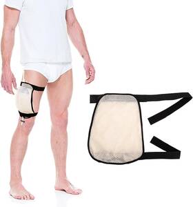 Fsuhhiad 445031580559 Catheter Leg Bag Holder Urine Fix Sleeves Foley Cathet